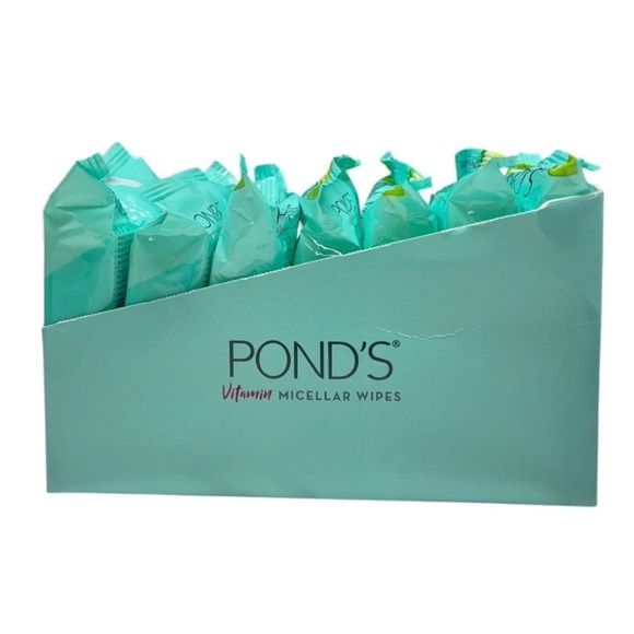 (7) Pond's HYDRATE Vitamin Micellar Face Wipes Aloe Vera Vit B3 15 Pre-Moistened - Picture 2 of 4